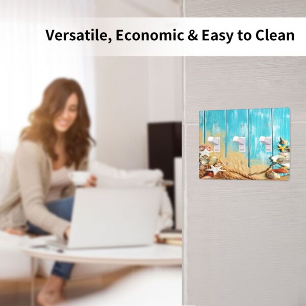 1Pcs Ocean Theme Wall Plate Cover  Switch Plate Covers  Light Switch Cover Plate  Wall Plate Cover Decorative  Decorative switch and socket covers for home kitchen decoration - Image 4
