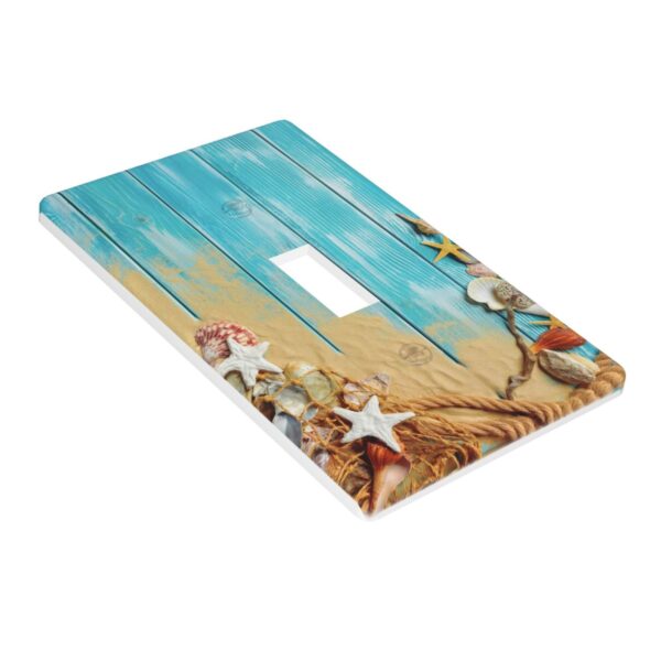 1Pcs Ocean Theme Wall Plate Cover  Switch Plate Covers  Light Switch Cover Plate  Wall Plate Cover Decorative  Decorative switch and socket covers for home kitchen decoration - Image 3