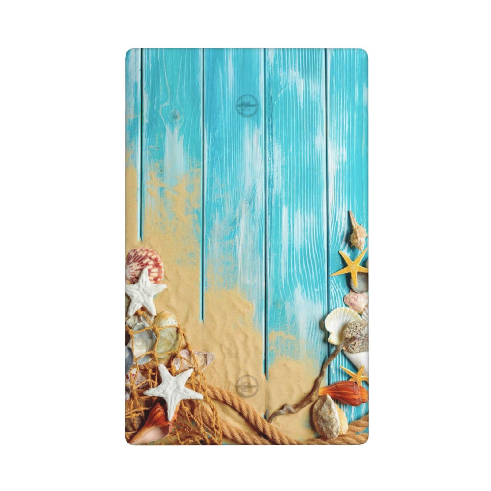 1Pcs Ocean Theme Wall Plate Cover  Switch Plate Covers  Light Switch Cover Plate  Wall Plate Cover Decorative  Decorative switch and socket covers for home kitchen decoration