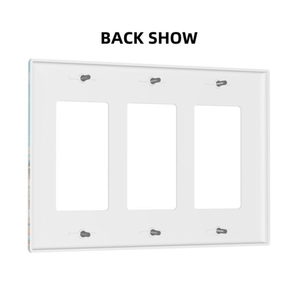 1Pcs Ocean Theme Wall Plate Cover  Switch Plate Covers  Light Switch Cover Plate  Wall Plate Cover Decorative  Decorative switch and socket covers for home kitchen decoration - Image 4