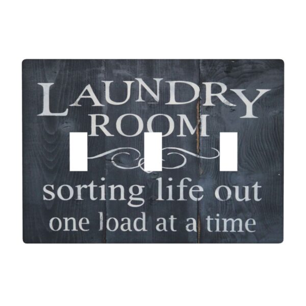 1Pcs Washing machine, interesting Wall Plate Cover  Switch Plate Covers  Light Switch Cover Plate  Wall Plate Cover Decorative  Decorative switch and socket covers for home kitchen decoration