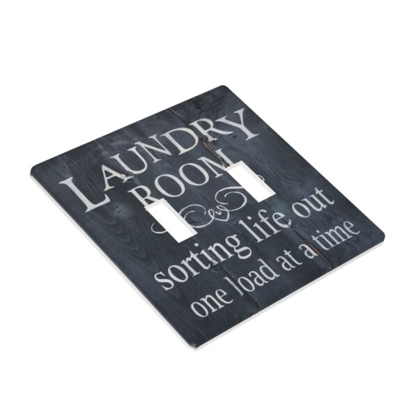 1Pcs Washing machine, interesting Wall Plate Cover  Switch Plate Covers  Light Switch Cover Plate  Wall Plate Cover Decorative  Decorative switch and socket covers for home kitchen decoration - Image 2