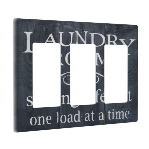 1Pcs Washing machine, interesting Wall Plate Cover  Switch Plate Covers  Light Switch Cover Plate  Wall Plate Cover Decorative  Decorative switch and socket covers for home kitchen decoration - Image 3