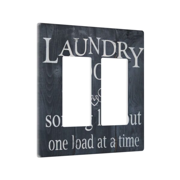 1Pcs Washing machine, interesting Wall Plate Cover  Switch Plate Covers  Light Switch Cover Plate  Wall Plate Cover Decorative  Decorative switch and socket covers for home kitchen decoration - Image 3