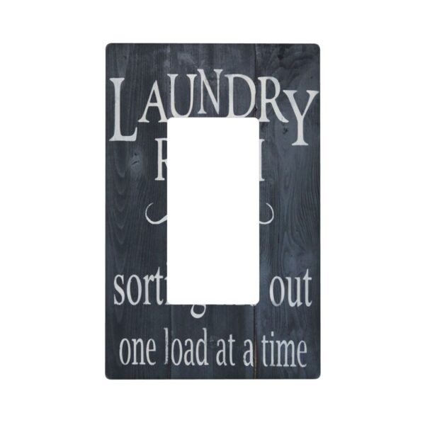 1Pcs Washing machine, interesting Wall Plate Cover  Switch Plate Covers  Light Switch Cover Plate  Wall Plate Cover Decorative  Decorative switch and socket covers for home kitchen decoration