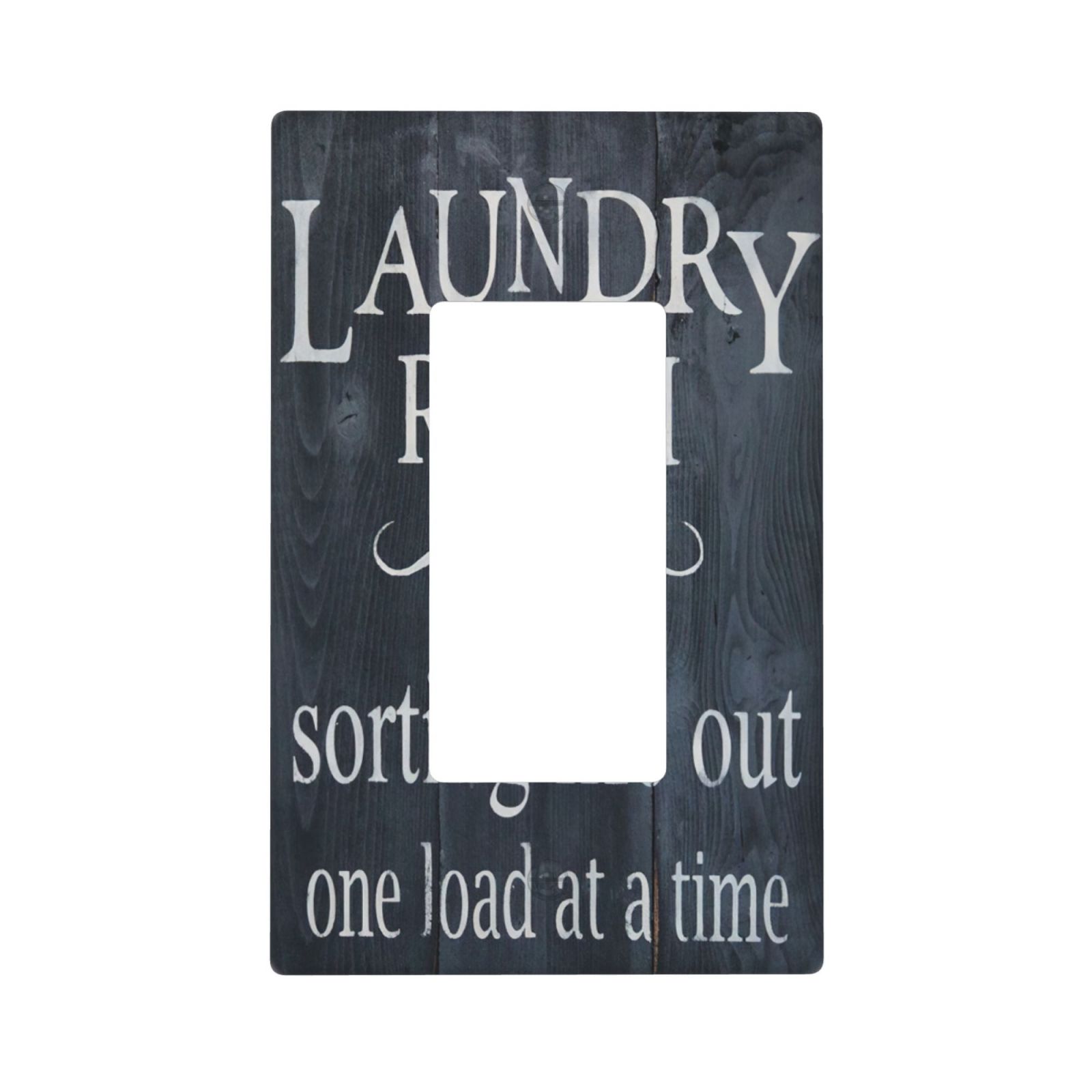 1Pcs Washing machine, interesting Wall Plate Cover  Switch Plate Covers  Light Switch Cover Plate  Wall Plate Cover Decorative  Decorative switch and socket covers for home kitchen decoration