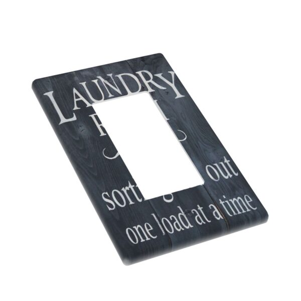 1Pcs Washing machine, interesting Wall Plate Cover  Switch Plate Covers  Light Switch Cover Plate  Wall Plate Cover Decorative  Decorative switch and socket covers for home kitchen decoration - Image 3