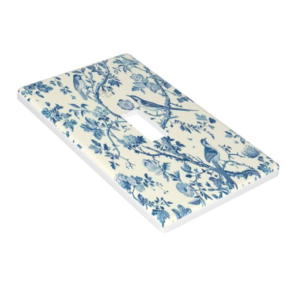 1Pcs A blue bird and flowers Wall Plates decorative light switch cover plate Light Switch Cover Plate Decorative Wall Plate outlet covers wall plate - Image 3