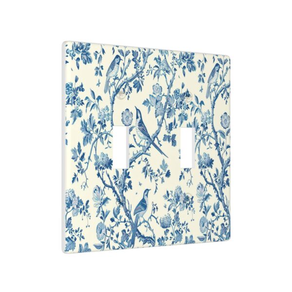 1Pcs A blue bird and flowers Wall Plates decorative light switch cover plate Light Switch Cover Plate Decorative Wall Plate outlet covers wall plate - Image 2