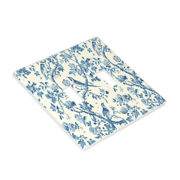 1Pcs A blue bird and flowers Wall Plates decorative light switch cover plate Light Switch Cover Plate Decorative Wall Plate outlet covers wall plate - Image 3