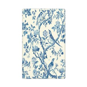 1Pcs A blue bird and flowers Wall Plates decorative light switch cover plate Light Switch Cover Plate Decorative Wall Plate outlet covers wall plate