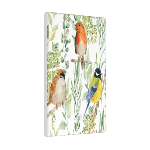 1Pcs Bird Flower Wall Plates decorative light switch cover plate Light Switch Cover Plate Decorative Wall Plate outlet covers wall plate - Image 2