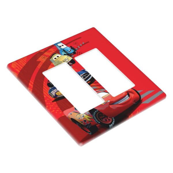 1Pcs Cars Lightning McQueen Light Switch Plate  Wall Plate Cover Decorative  Switch Cover Plate  Switch Plates And Outlet Covers  Outlet Covers  Wall Plate Cover Decorative - Image 3