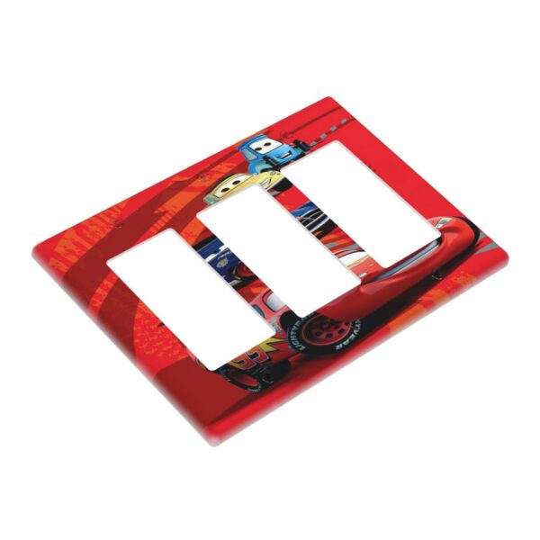 1Pcs Cars Lightning McQueen Light Switch Plate  Wall Plate Cover Decorative  Switch Cover Plate  Switch Plates And Outlet Covers  Outlet Covers  Wall Plate Cover Decorative - Image 3