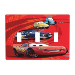 1Pcs Cars Lightning McQueen Light Switch Plate  Wall Plate Cover Decorative  Switch Cover Plate  Switch Plates And Outlet Covers  Outlet Covers  Wall Plate Cover Decorative