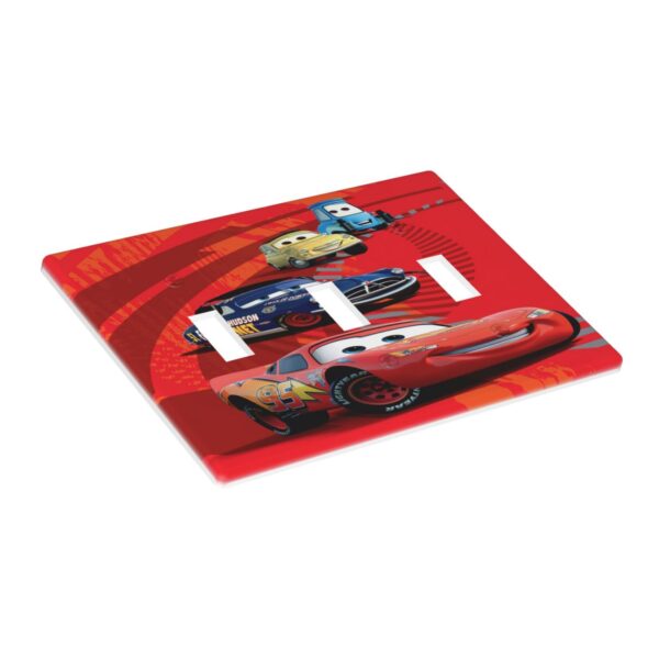 1Pcs Cars Lightning McQueen Light Switch Plate  Wall Plate Cover Decorative  Switch Cover Plate  Switch Plates And Outlet Covers  Outlet Covers  Wall Plate Cover Decorative - Image 2