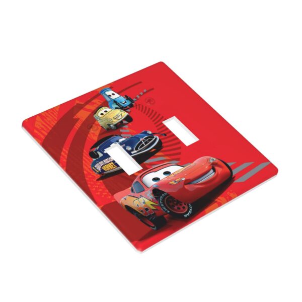 1Pcs Cars Lightning McQueen Light Switch Plate  Wall Plate Cover Decorative  Switch Cover Plate  Switch Plates And Outlet Covers  Outlet Covers  Wall Plate Cover Decorative - Image 3