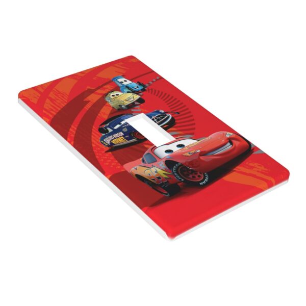 1Pcs Cars Lightning McQueen Light Switch Plate  Wall Plate Cover Decorative  Switch Cover Plate  Switch Plates And Outlet Covers  Outlet Covers  Wall Plate Cover Decorative - Image 2