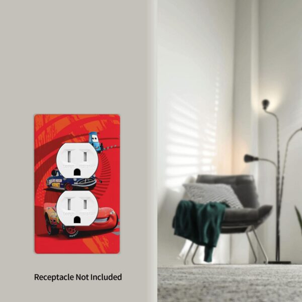 1Pcs Three Wolf Moon Wall Plates decorative light switch cover plate Light Switch Cover Plate Decorative Wall Plate outlet covers wall plate - Image 5