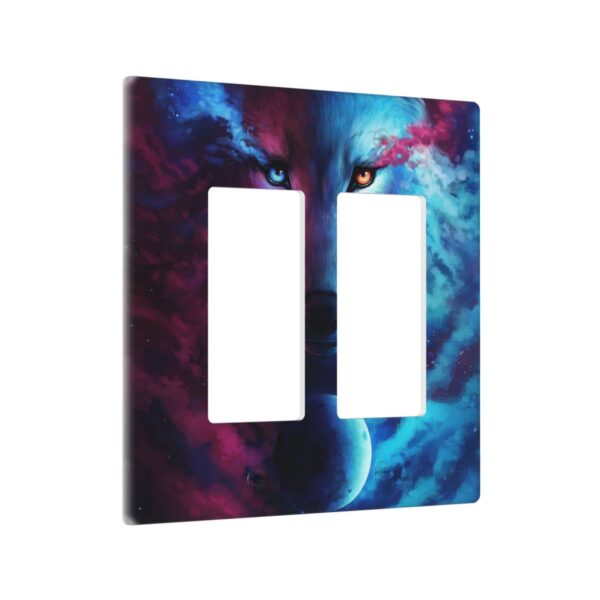1Pcs Three Wolf Moon Wall Plates decorative light switch cover plate Light Switch Cover Plate Decorative Wall Plate outlet covers wall plate - Image 3
