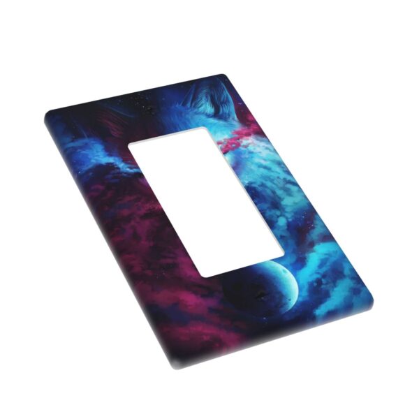 1Pcs Three Wolf Moon Wall Plates decorative light switch cover plate Light Switch Cover Plate Decorative Wall Plate outlet covers wall plate - Image 2