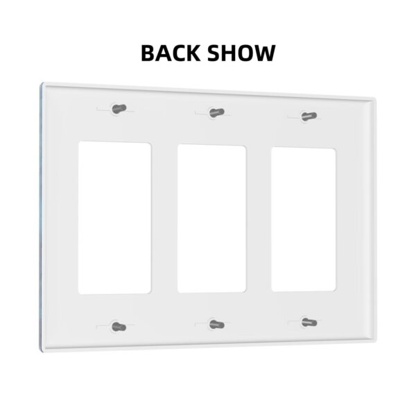 1Pcs Three Wolf Moon Wall Plates decorative light switch cover plate Light Switch Cover Plate Decorative Wall Plate outlet covers wall plate - Image 4