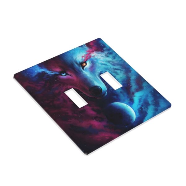 1Pcs Three Wolf Moon Wall Plates decorative light switch cover plate Light Switch Cover Plate Decorative Wall Plate outlet covers wall plate - Image 3