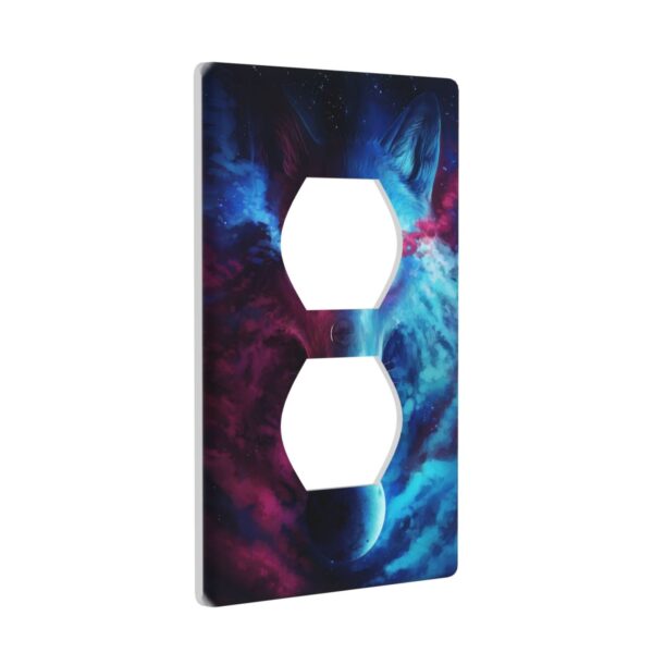 1Pcs Three Wolf Moon Wall Plates decorative light switch cover plate Light Switch Cover Plate Decorative Wall Plate outlet covers wall plate - Image 3