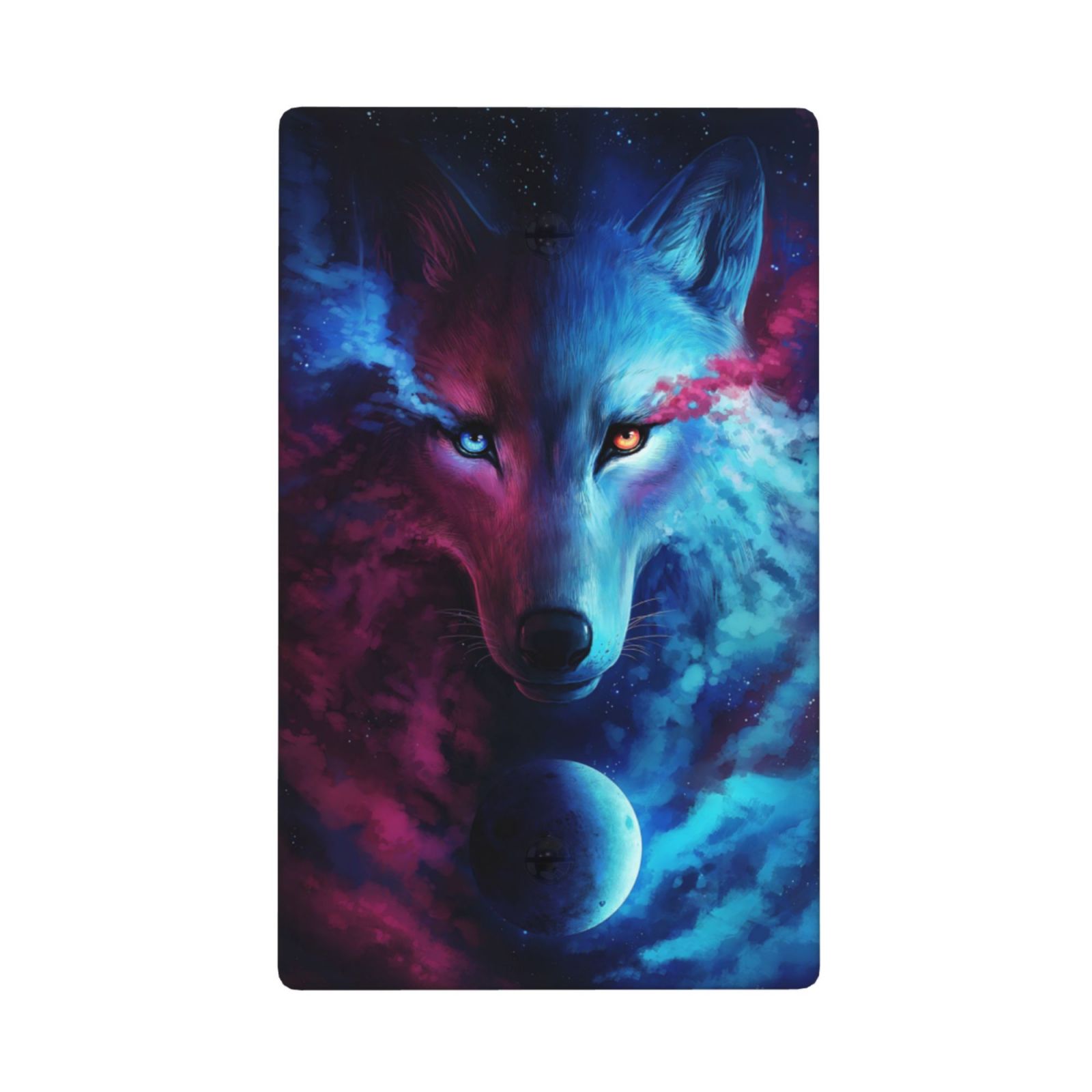 1Pcs Three Wolf Moon Wall Plates decorative light switch cover plate Light Switch Cover Plate Decorative Wall Plate outlet covers wall plate