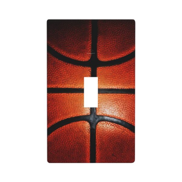 1Pcs Interesting basketball pattern Wall Plates decorative light switch cover plate Light Switch Cover Plate Decorative Wall Plate outlet covers wall plate
