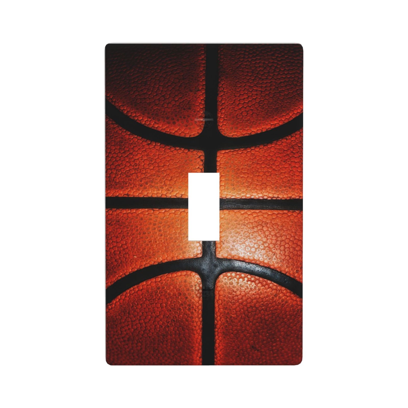 1Pcs Interesting basketball pattern Wall Plates decorative light switch cover plate Light Switch Cover Plate Decorative Wall Plate outlet covers wall plate