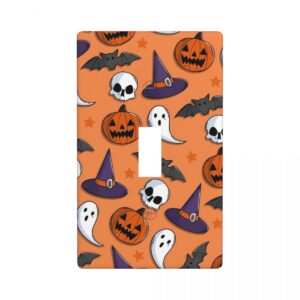 1Pcs Halloween Ghost Pumpkin Bats Wall Plates decorative light switch cover plate Light Switch Cover Plate Decorative Wall Plate outlet covers wall plate