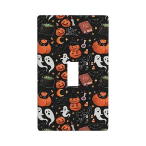 1Pcs alloween  Ghost Funny Pumpkin Wall Plates decorative light switch cover plate Light Switch Cover Plate Decorative Wall Plate outlet covers wall plate