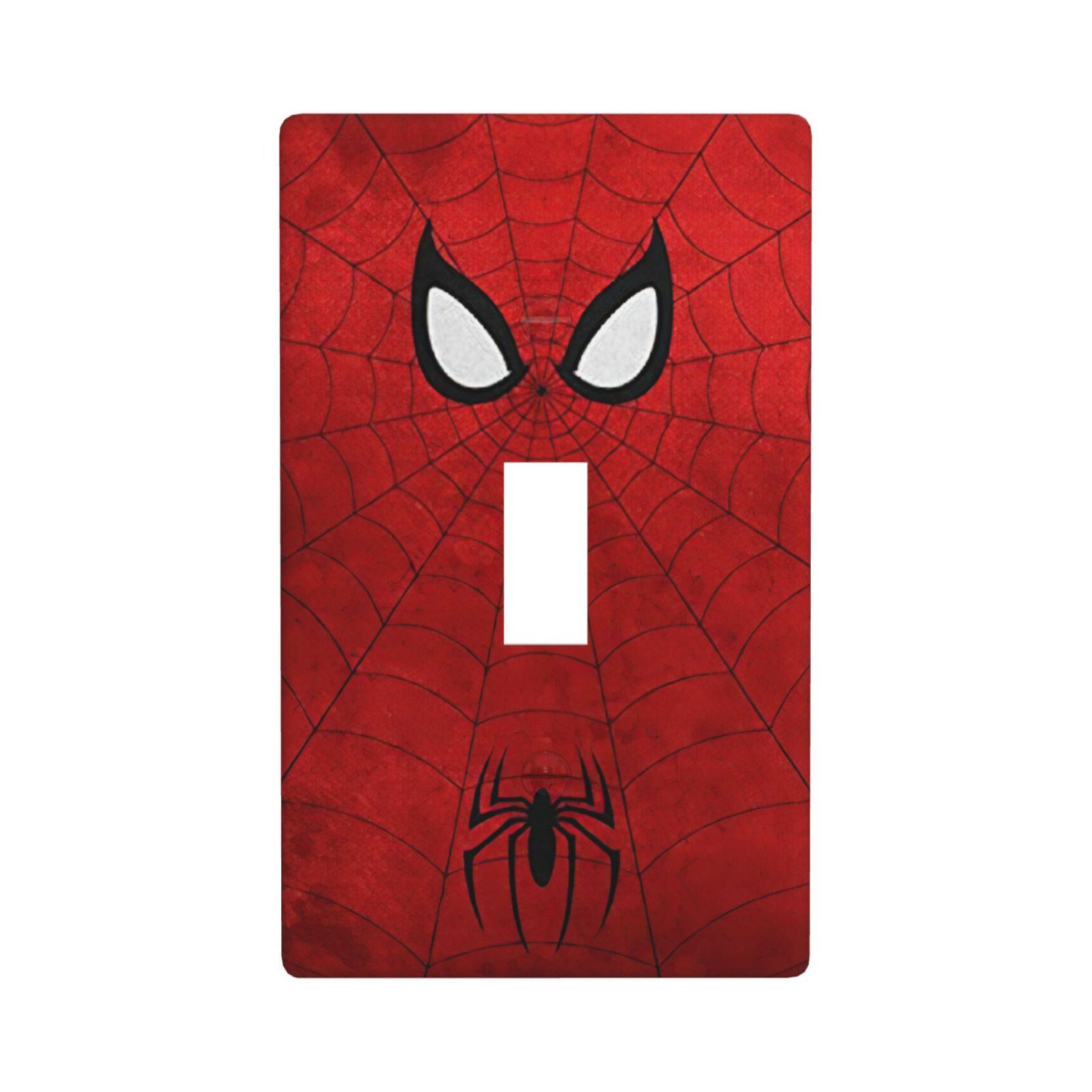 1Pcs Red Spider Web Wall Plates decorative light switch cover plate Light Switch Cover Plate Decorative Wall Plate outlet covers wall plate