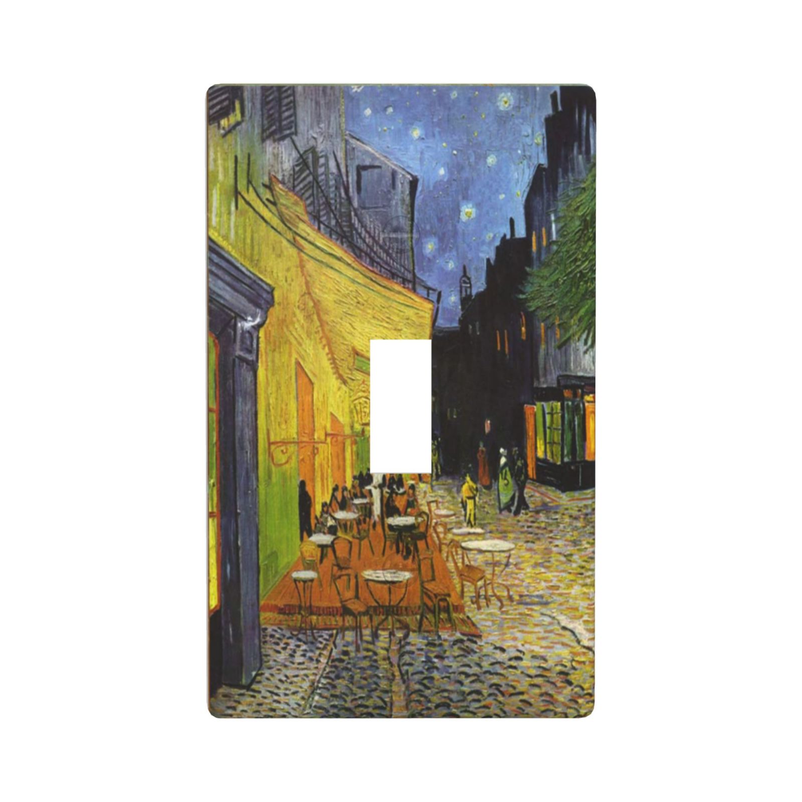 1Pcs Cafe Terrace Wall Plates decorative light switch cover plate Light Switch Cover Plate Decorative Wall Plate outlet covers wall plate