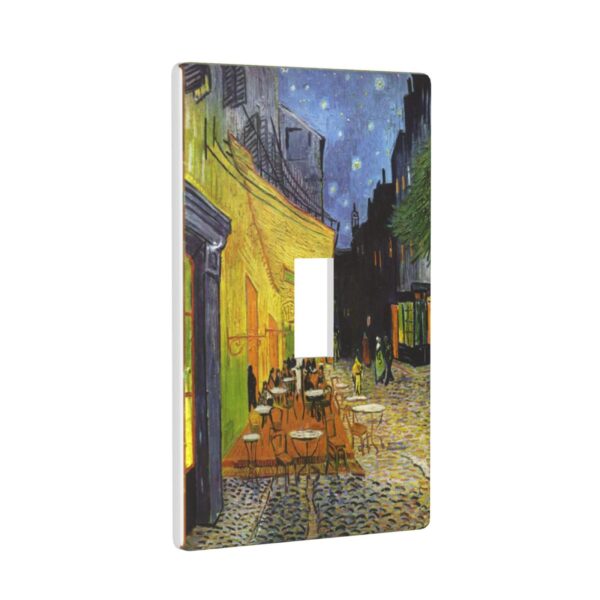 1Pcs Cafe Terrace Wall Plates decorative light switch cover plate Light Switch Cover Plate Decorative Wall Plate outlet covers wall plate - Image 3