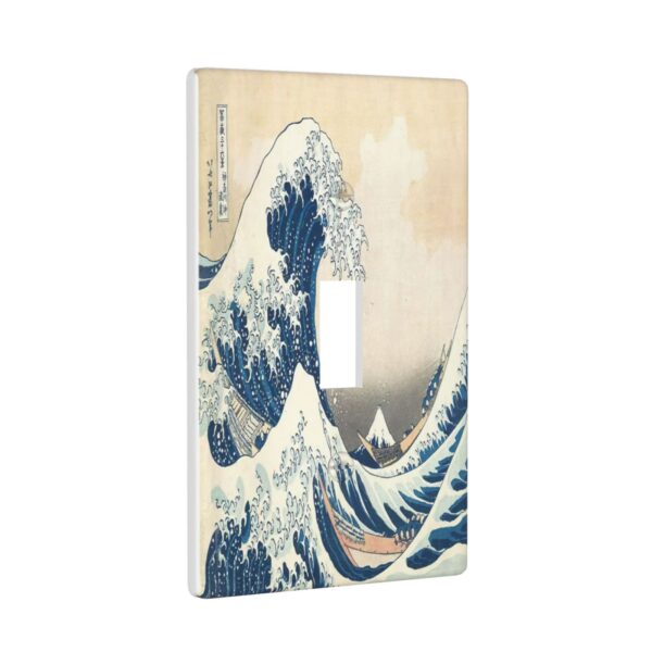 1Pcs The Great Wave off Kanagawa Wall Plates decorative light switch cover plate Light Switch Cover Plate Decorative Wall Plate outlet covers wall plate - Image 2