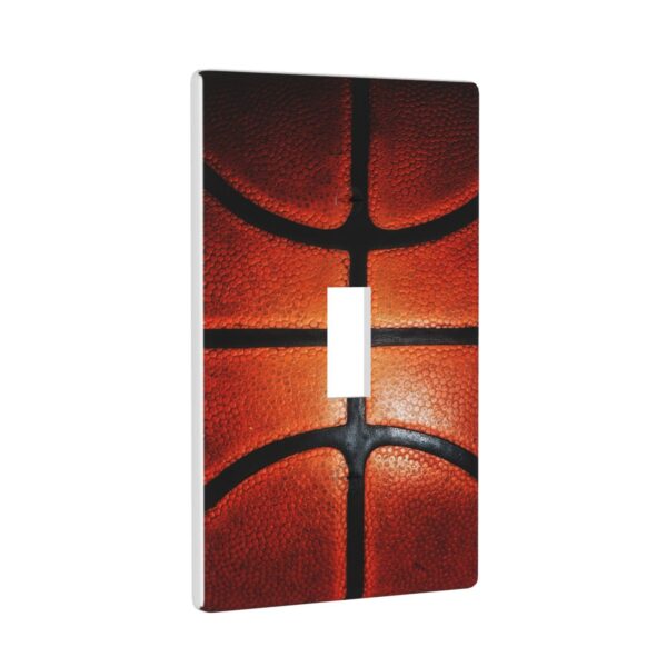 1Pcs Interesting basketball pattern Wall Plates decorative light switch cover plate Light Switch Cover Plate Decorative Wall Plate outlet covers wall plate - Image 2