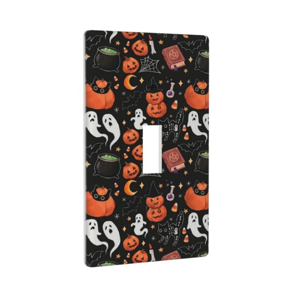 1Pcs alloween  Ghost Funny Pumpkin Wall Plates decorative light switch cover plate Light Switch Cover Plate Decorative Wall Plate outlet covers wall plate - Image 3