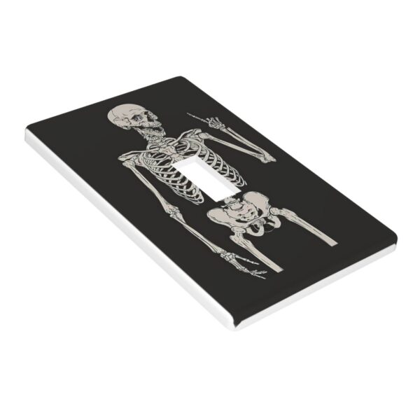 1Pcs Rock Roll Skeleton Skull Wall Plates decorative light switch cover plate Light Switch Cover Plate Decorative Wall Plate outlet covers wall plate - Image 2