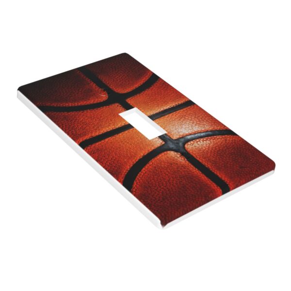 1Pcs Interesting basketball pattern Wall Plates decorative light switch cover plate Light Switch Cover Plate Decorative Wall Plate outlet covers wall plate - Image 3