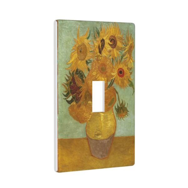 1Pc Sunflower Wall Plates decorative light switch cover plate Light Switch Cover Plate Decorative Wall Plate outlet covers wall plate - Image 2