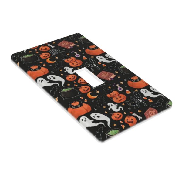 1Pcs alloween  Ghost Funny Pumpkin Wall Plates decorative light switch cover plate Light Switch Cover Plate Decorative Wall Plate outlet covers wall plate - Image 2