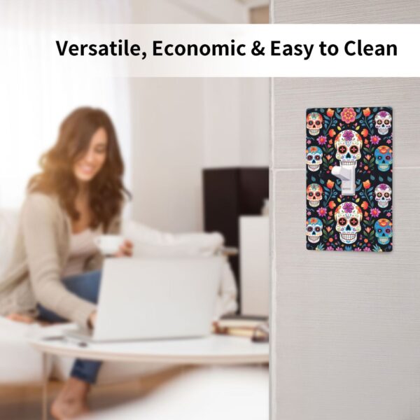 1Pcs Colored skull Wall Plates decorative light switch cover plate Light Switch Cover Plate Decorative Wall Plate outlet covers wall plate - Image 2