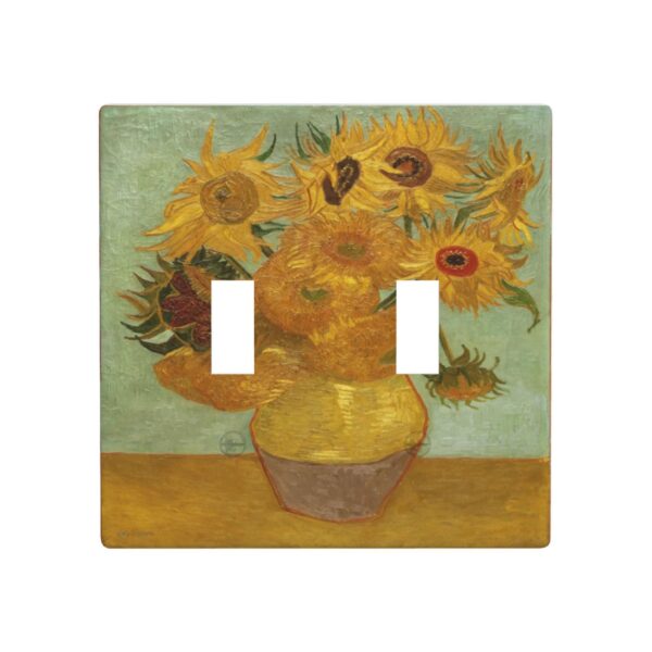 1Pc Sunflower Wall Plates decorative light switch cover plate Light Switch Cover Plate Decorative Wall Plate outlet covers wall plate