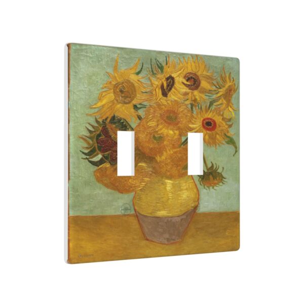 1Pc Sunflower Wall Plates decorative light switch cover plate Light Switch Cover Plate Decorative Wall Plate outlet covers wall plate - Image 2