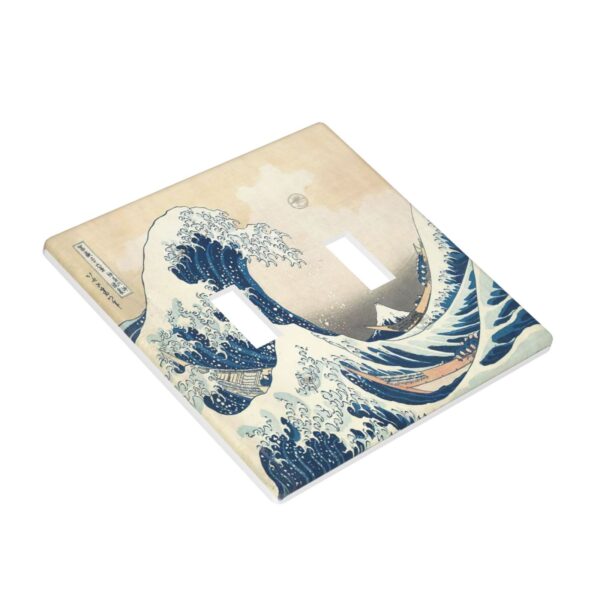 1Pcs The Great Wave off Kanagawa Wall Plates decorative light switch cover plate Light Switch Cover Plate Decorative Wall Plate outlet covers wall plate - Image 3