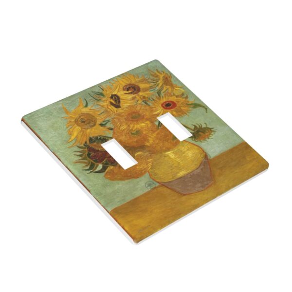 1Pc Sunflower Wall Plates decorative light switch cover plate Light Switch Cover Plate Decorative Wall Plate outlet covers wall plate - Image 3