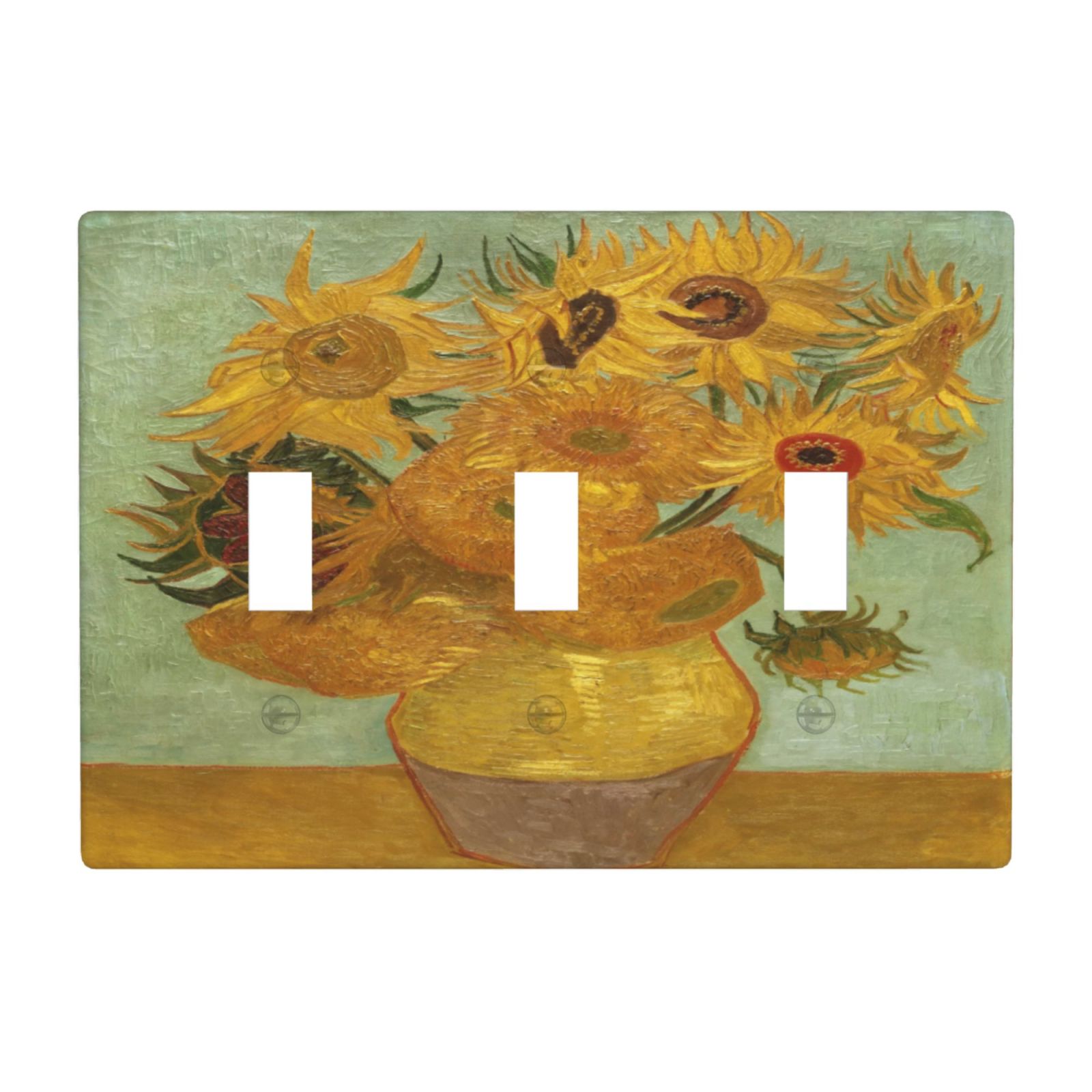 1Pc Sunflower Wall Plates decorative light switch cover plate Light Switch Cover Plate Decorative Wall Plate outlet covers wall plate