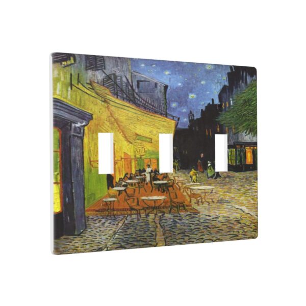1Pcs Cafe Terrace Wall Plates decorative light switch cover plate Light Switch Cover Plate Decorative Wall Plate outlet covers wall plate - Image 2